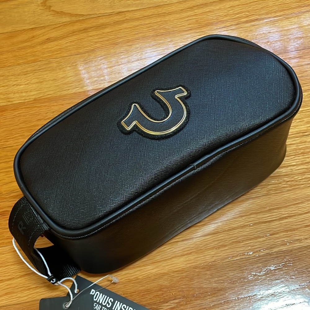 True Religion Travel Toiletry Bag Unisex (Brand New)